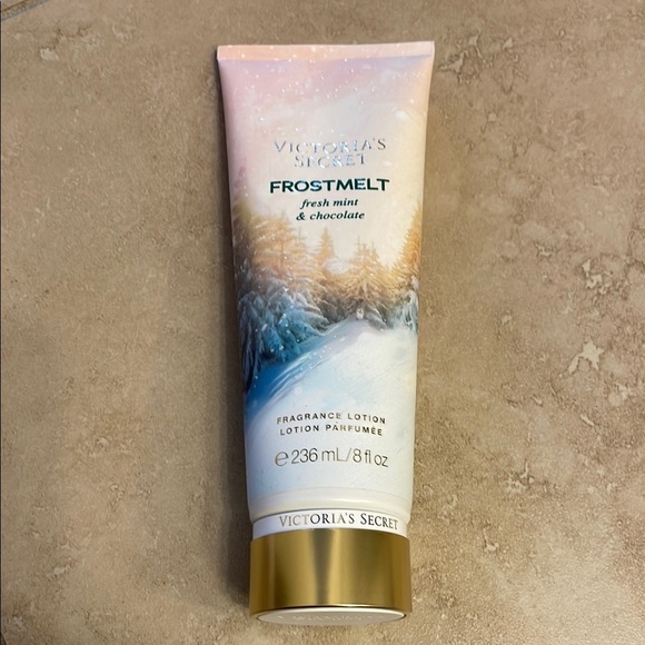 Victoria’s Secret Frostmelt Fragrance Lotion Fresh Mint & Chocolate 8 fl oz New - Picture 1 of 4